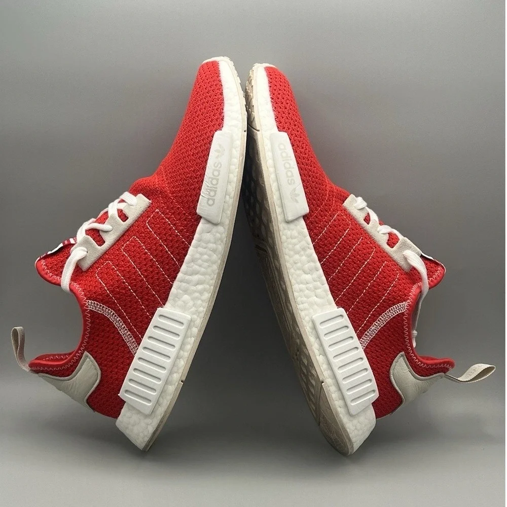 2019 Adidas NMD R1 3003 Red White Running Shoes - Mens Size 11.5 USED